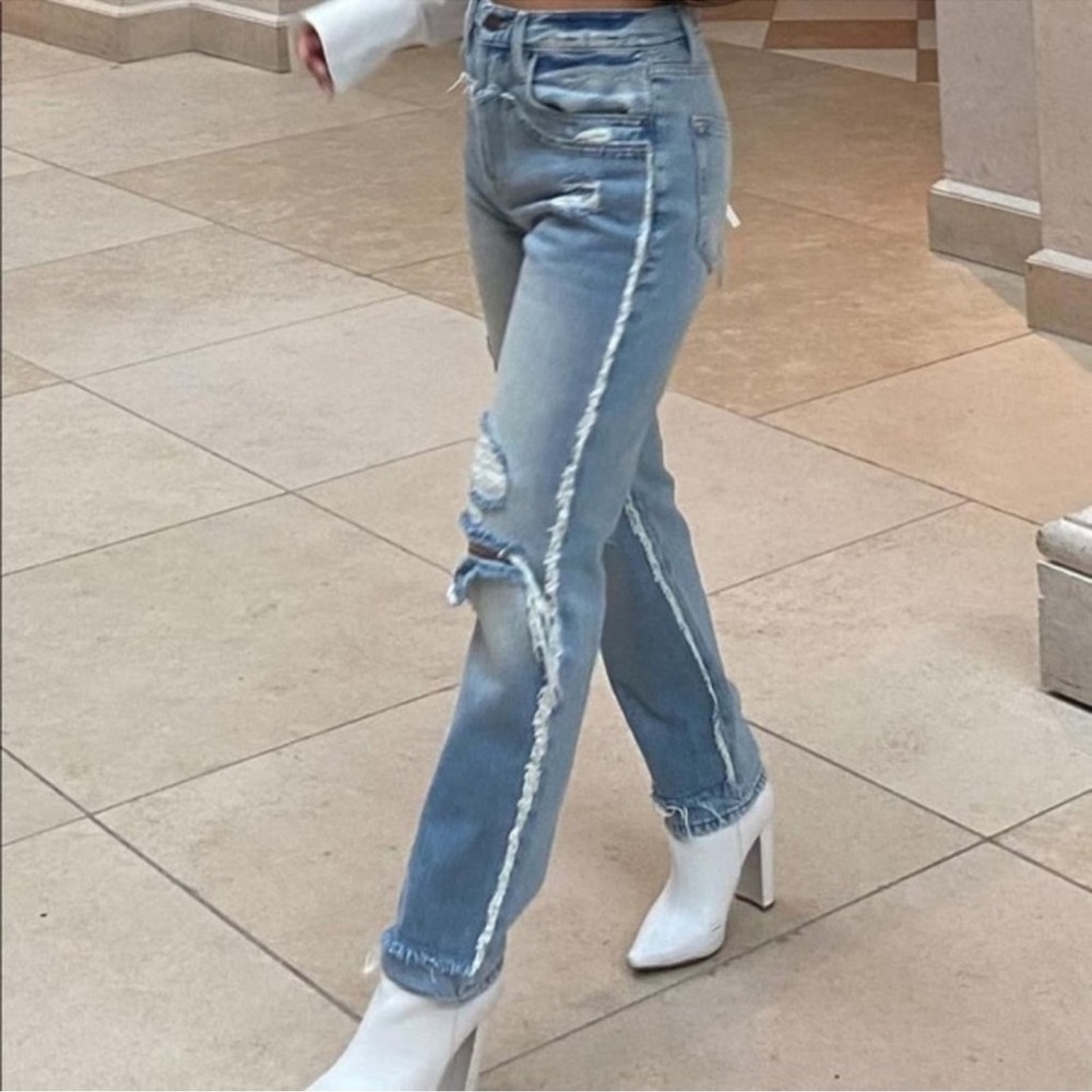 FRAME* Layered Look Jean*